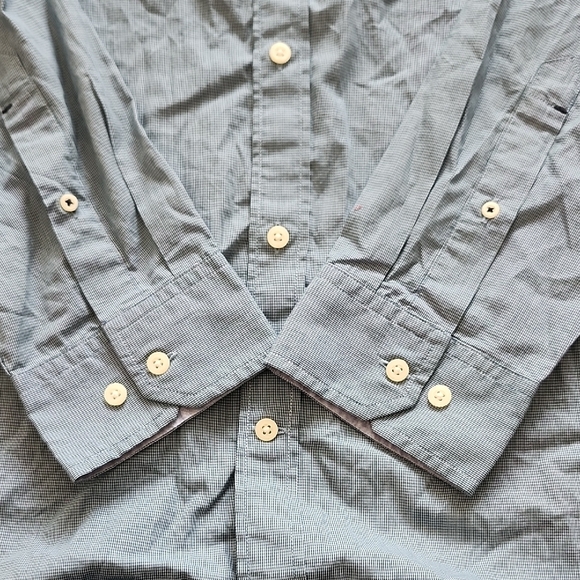 Banana Republic Casual Blue Button-Down Shirt - Picture 6 of 8